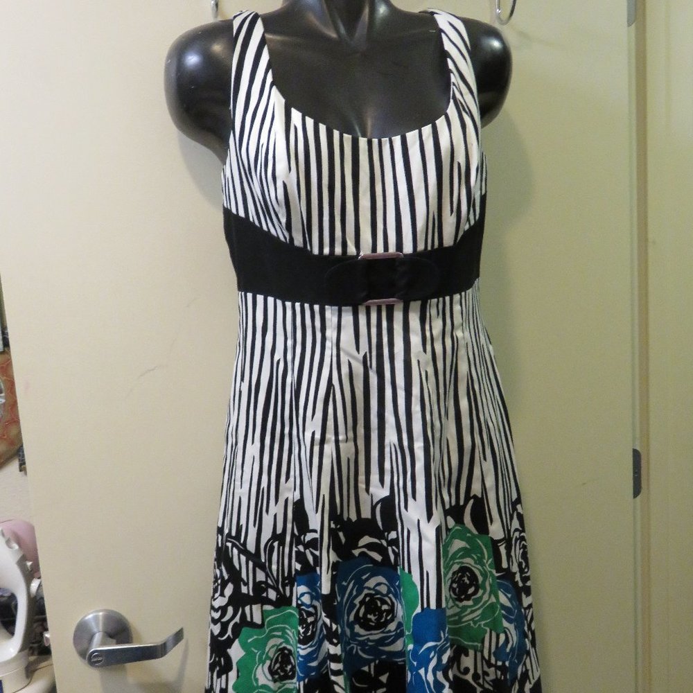 NINE WEST DRESS / SIZE 14 / COTT/SPANDEX / LINED
